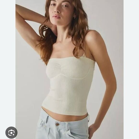 NWT Free People Meg Seamless Tube Top - Picture 1 of 3